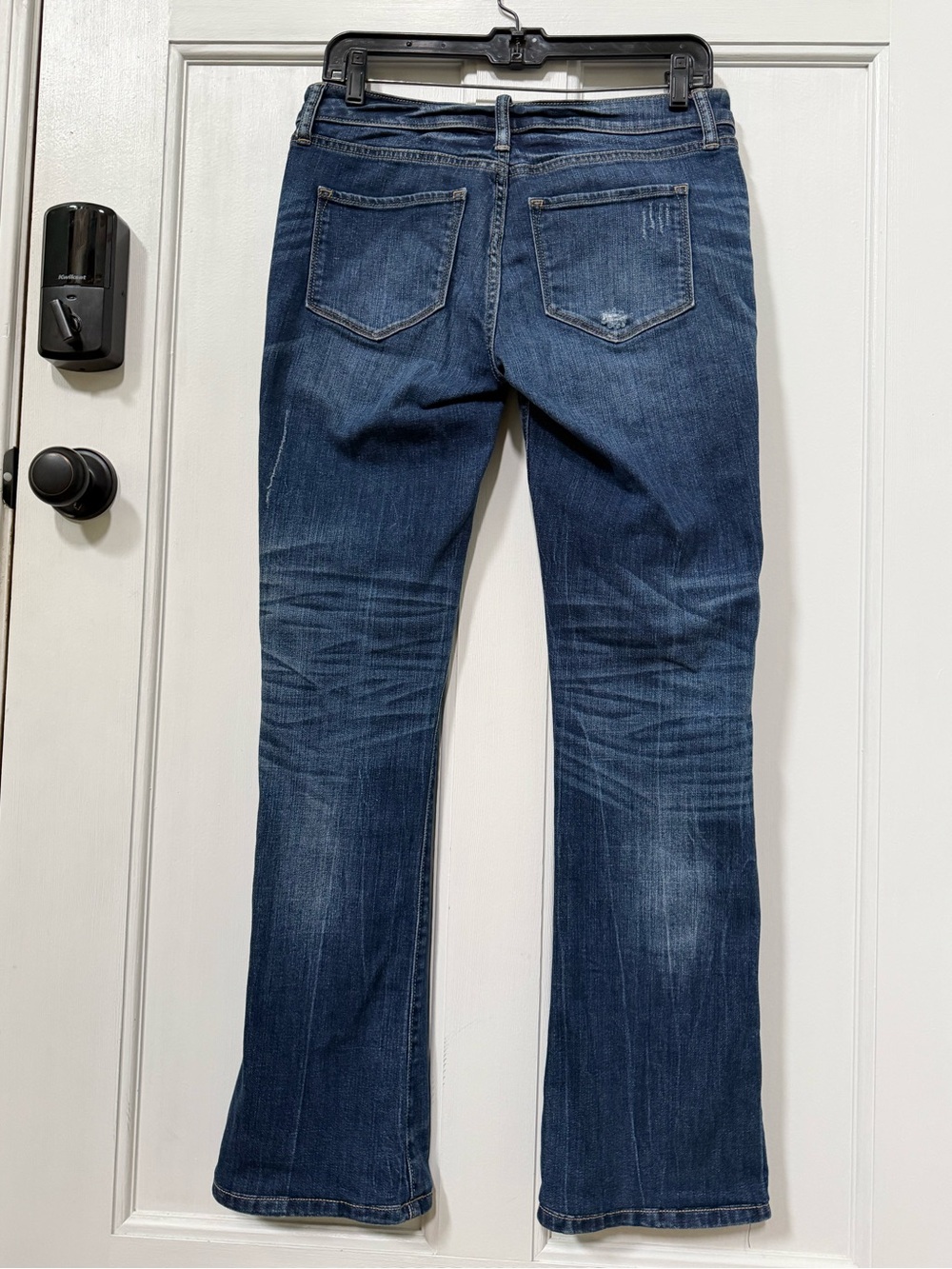 Victoria's Secret Love Distressed Boot Cut Jeans - Picture 2 of 8